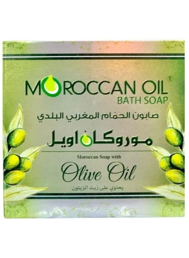 موروكان أويل صابون حمام زيت مغربي بزيت الزيتون 250 مل - Image 1